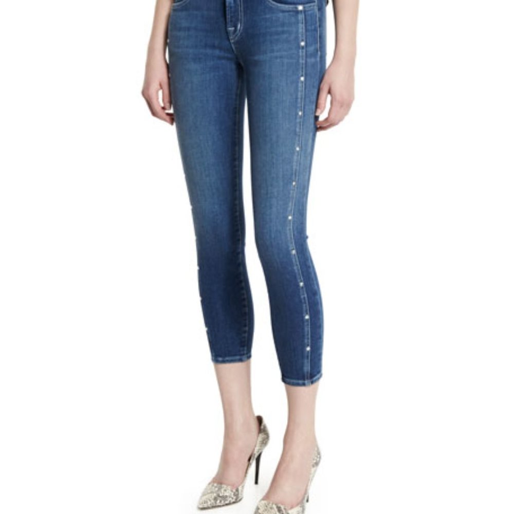 J Brand Alba Skinny With Rivets in Felicity